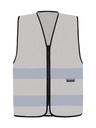 Korntex Funktionsweste mit Reissverschluss, aschgrau, 3XL