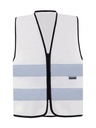 Korntex Funktionsweste mit Reissverschluss, weiss, 4XL