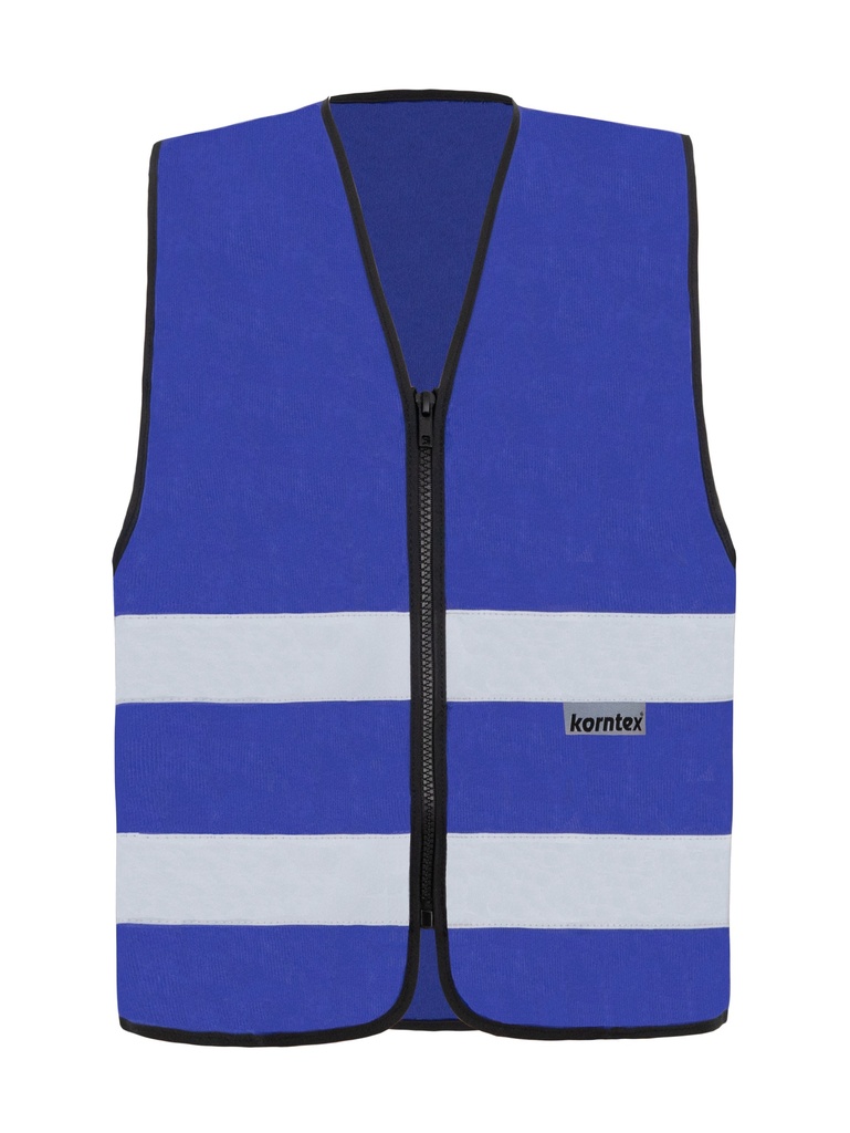 Korntex Funktionsweste mit Reissverschluss, royalblau, XXL