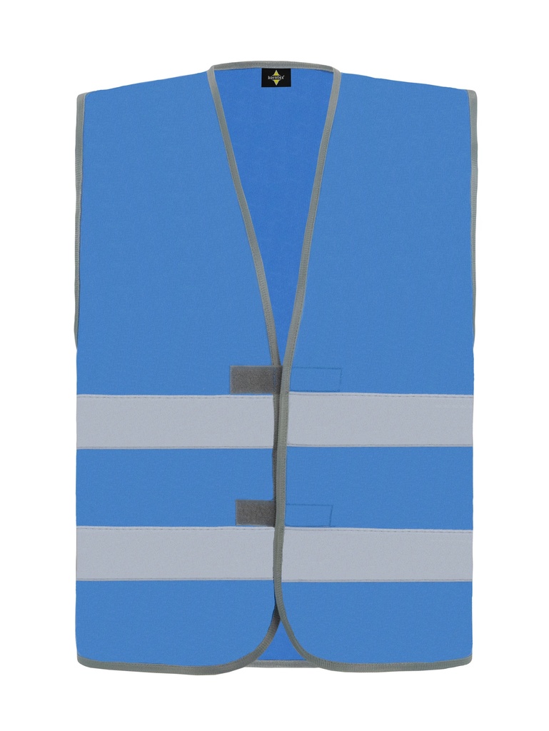 Korntex Funktionsweste Doppelgrösse EN 17353, blau, M/L