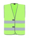 Korntex Funktionsweste Doppelgrösse EN 17353, neongrün, 5XL/6XL