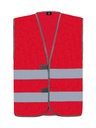Korntex Funktionsweste Doppelgrösse EN 17353, rot, M/L
