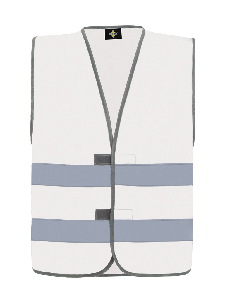 Korntex Funktionsweste Doppelgrösse EN 17353, weiss, 3XL/4XL