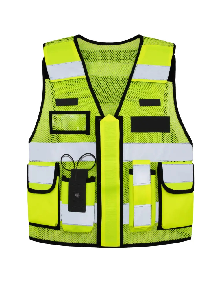 Korntex taktische Mesh Einsatzweste, neongelb, M/XL