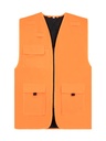 Korntex Arbeitsweste gefüttert, neonorange, L