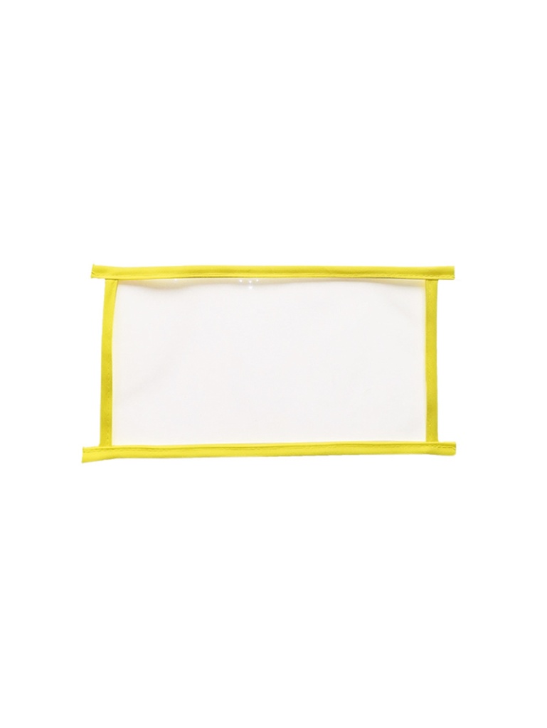 Korntex ID-Pocket, gelb, Rücken klein