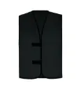 Korntex Kennzeichnungsweste, schwarz, 3XL