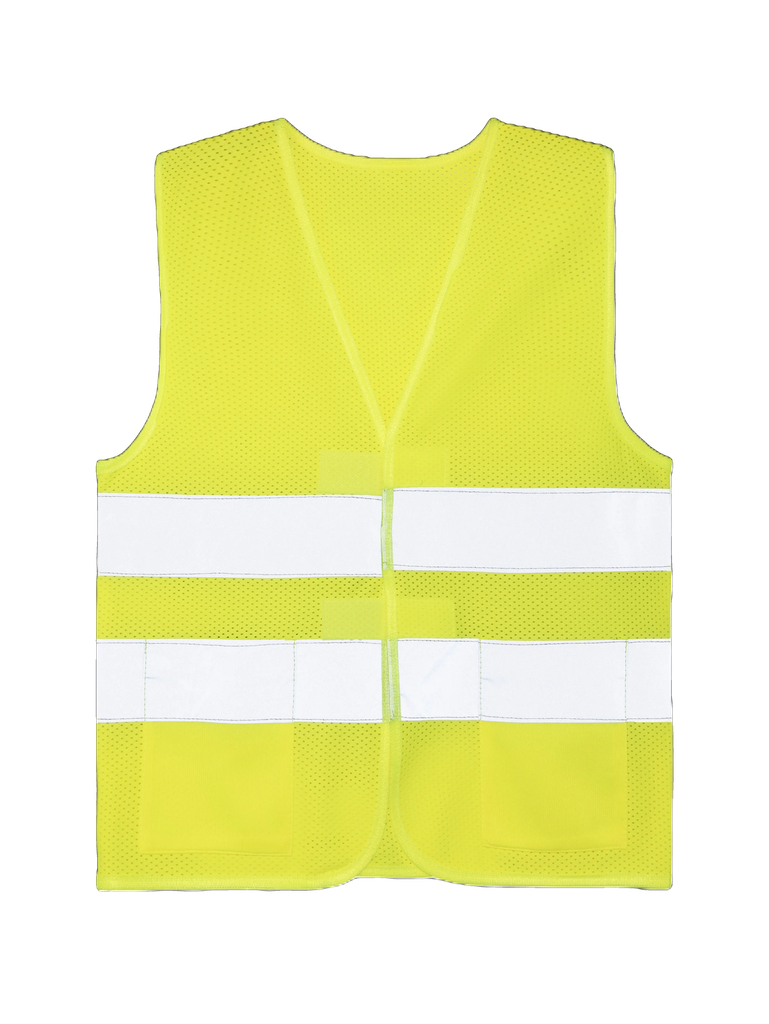 Korntex Kinder Mesh Warnweste, neongelb, XS