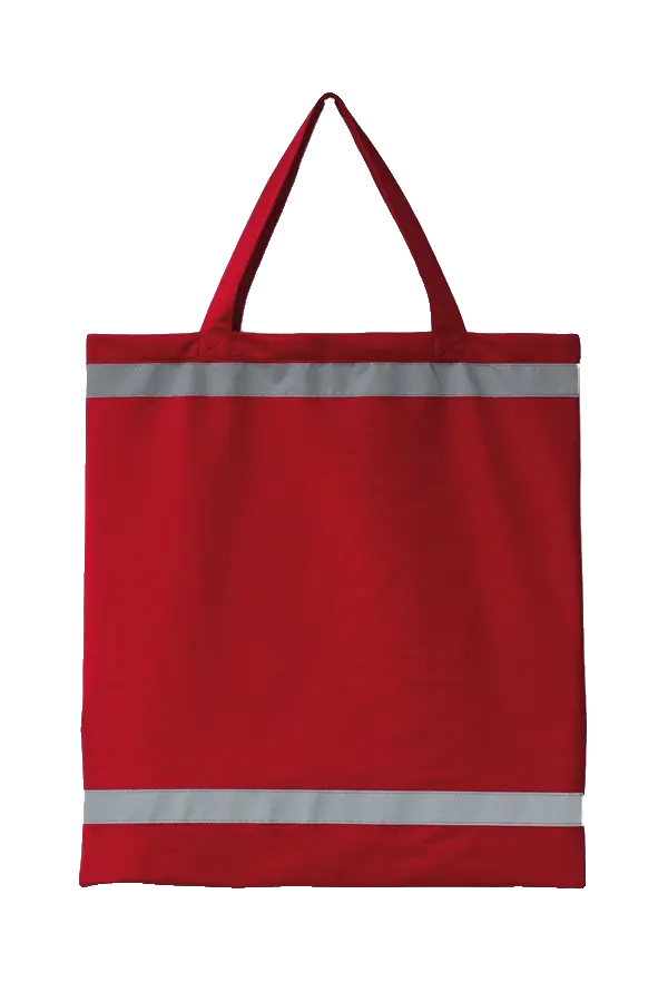 Korntex Stofftasche mit kurzem Henkel, rot