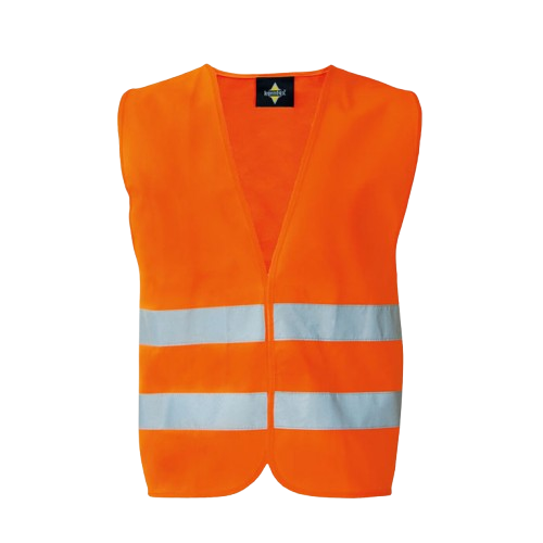 Korntex Warnweste aus Baumwollmischgewebe, neonorange
